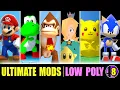 Lagu N64 \u0026 Low Poly Mods in SMASH ULTIMATE! (Part 8)