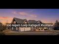 Beautiful Montana Ranch Home on 0 89 Acres 200 Aspen Loop Kalispell MT