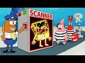 Download Lagu Police Created a Scanner To Find Thief Secrets!!! - Spongebob SquarePants Animation
