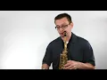 Concert Bb Major BASIC Alto Sax Scale Study