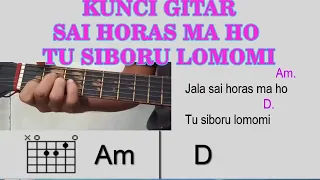 Download Chord Kunci Giotar Sai Horas Ma Ho Tu Si Boru Lomomi - Duo Naimarata [Kunci Gitar Mudah \u0026  Pemula] MP3