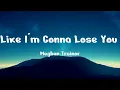 Meghan Trainor - Like I'm Gonna Lose You (Lyrics) || Sia, Shawn Mendes, Camila Cabello, Miley Cyrus