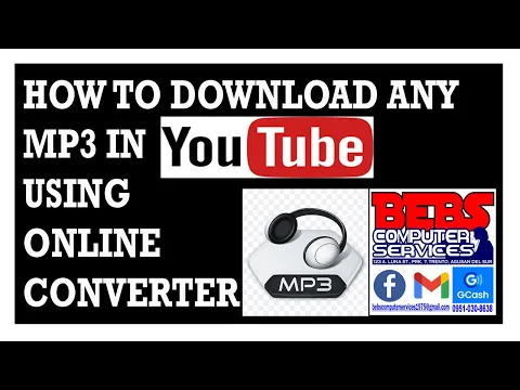 Download MP3 HOW TO DOWNLOAD ANY MP3 IN YOUTUBE USING ONLINE CONVERTER