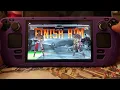 Mortal kombat 1 Geras fatality on General Shao steam deck