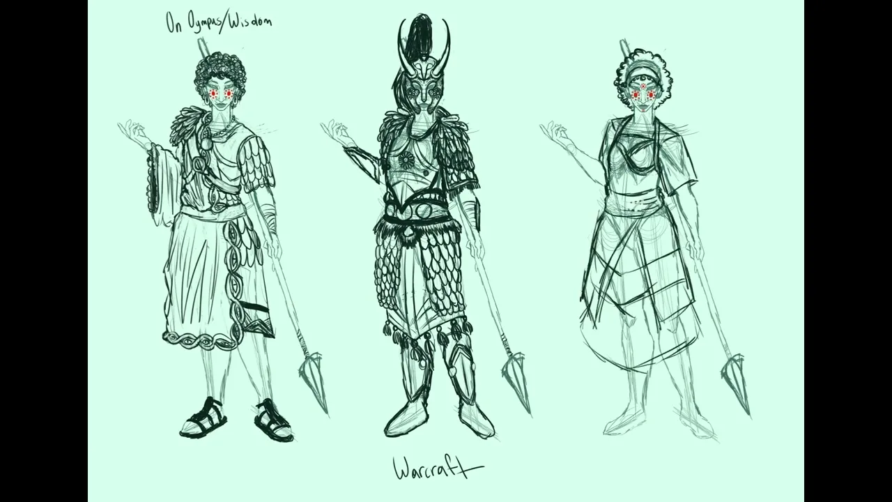 pjo bronze age athena wip
