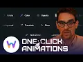 Amazing Animations in a few Clicks with No Code Builder WebStudio