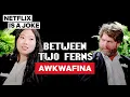 Awkwafina Between Two Ferns with Zach Galifianakis Netflix Is A Joke
