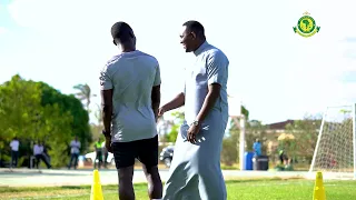 RAIS ENG HERSI ALIVYOZUNGUMZA NA YAO JESHI BAADA YA KURUDI MAZOEZINI KUELEKEA MECHI VS SIMBA 