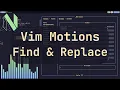 Vim Substitution Command