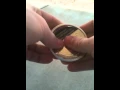 How to get the Center out of a can lid