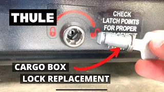 Thule Cargo Box Lock Replacement How to Change a Thule Roof Box Lock Cylinder