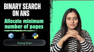 Split Array Largest Sum Binary Search on Answer Python C Java