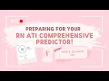 How I Passed the RN ATI Comprehensive Predictor 2024-2025 Study Plan Tips