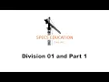 Division 01 and Part 1