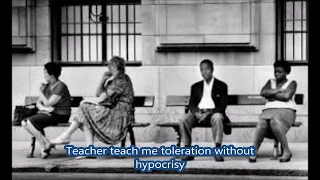 teacher dont teach me nonsense with lyrics