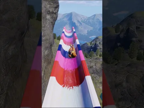The Volcano Slide With No Way Out… 😱🌋 Planet Coaster 2