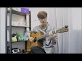 ตั้งใจรัก (happy accident) - พัด Vorapat x First Anuwat [Fingerstyle Guitar Cover] | Kawin
