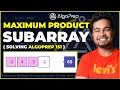 Leetcode Maximum Product Subarray Solving AlgoPrep 151 Sheet Nishant Chahar