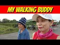 RUN AND WALK WITH US ||  MY GREAT BUDDY IS MY MOM @davilan ||@Ethel Allera
