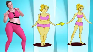 تمارين زومبا للمبتدئين   كارديو ونحت للجسم بالكامل   حصة زومبا   رقص إيروبيك دندنها