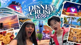 Our First DISNEY CRUISE Together 🚢 🥹 | Interracial Couple Vlog