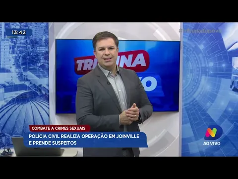 Combate a crimes sexuais: polícia civil realiza operação em Joinville e prende suspeitos