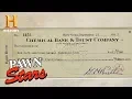 Babe Ruth Signed Check Pawn Stars