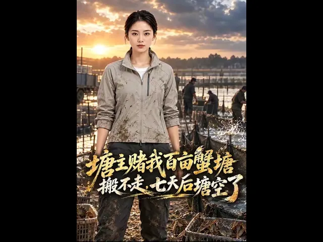 塘主赌我百亩蟹塘搬不走,七天后塘空了