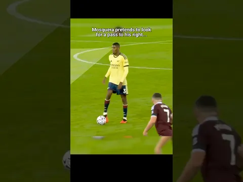 How Mosquera’s eyes created Arsenal’s goal 👀🧠