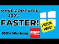 Download Lagu Make Your Computer \u0026 Speed Up Laptop 200% Faster for FREE | How to clean up my laptop to run faster