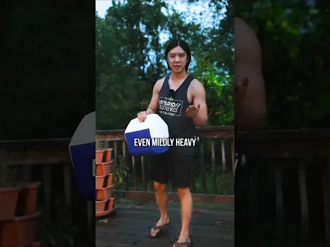 This exercise helps you carry things