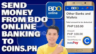 How To Send Money From BDO Online App To Coins ph via InstaPay