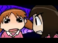 Osaka cuts a xan cake animation
