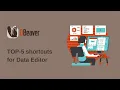 TOP-5 DBeaver shortcuts for Data Editor