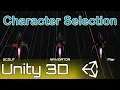 3D Character Selection Menu in Unity
