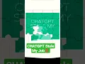 CHATGPT Stole My Job Online Jigsaw Puzzle