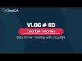 Data driven test automation with CloudQA - Use multiple data sets to speed up testing
