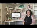 Boho Inspired Home Office Makeover