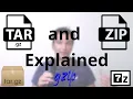 Zip vs Tar gz Files Explained and Compared Archiving and the DEFLATE algorithm