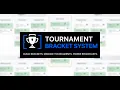 Tournament Bracket System Overview