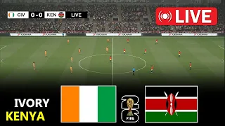 Ivory Coast vs Kenya | CAF World Cup Qualifiers 2026 | eFootball Pes 21 Simulation Gameplay