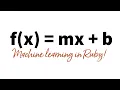 Forecasting the Future Intro to Machine Learning in Ruby RailsConf 2023