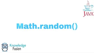Math random function in JAVA ICSE