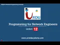 Lecture 12 Programming for Network Engineers OOP Concepts Classes Objects Principles Polymorphism