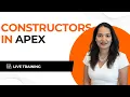 Learn Constructors in Apex