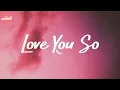 Download Lagu Love You So - The King Khan \u0026 BBQ Show (Lyric Video)
