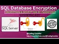 SQL Server Database Encryption and Decryption By Password Using Symmetric Keys