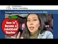 How to Become a Substitute Teacher in California CBEST CTC