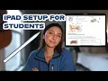 my ULTRA PRODUCTIVE iPad Setup for Students Tour Tutorial