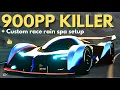 GT7 WTC 900PP Tune McLaren VGT GR 1 custom Race spa rain setup V1 63